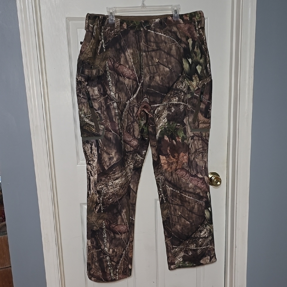 Cabela's Brown and Green Cargo Pants for Outdoor Adventures